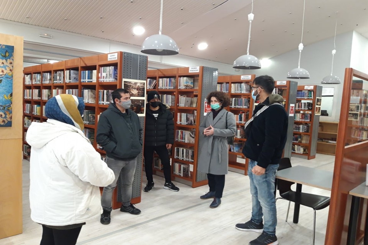 Visiting the Public Central Library of Kilkis